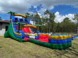 Reggae Rush 18' Duel lane Waterslide